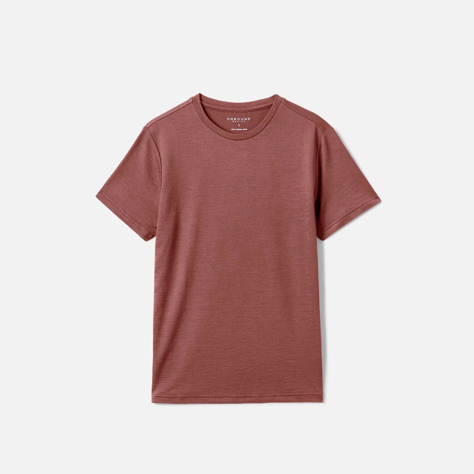 Men's Merino Crew Neck T-Shirt