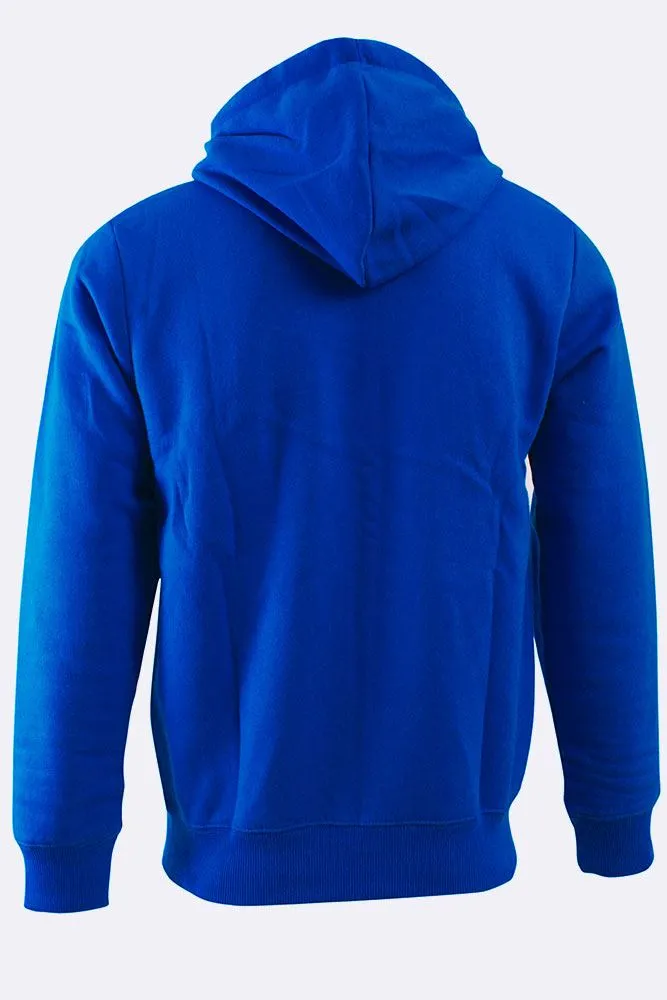 MENS PLAIN ZIPPED HOODIE