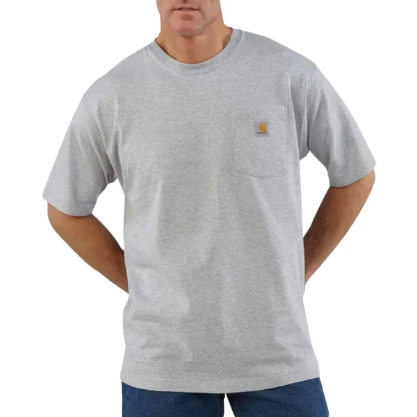 Men's Short-Sleeve Workwear Pocket T-Shirt