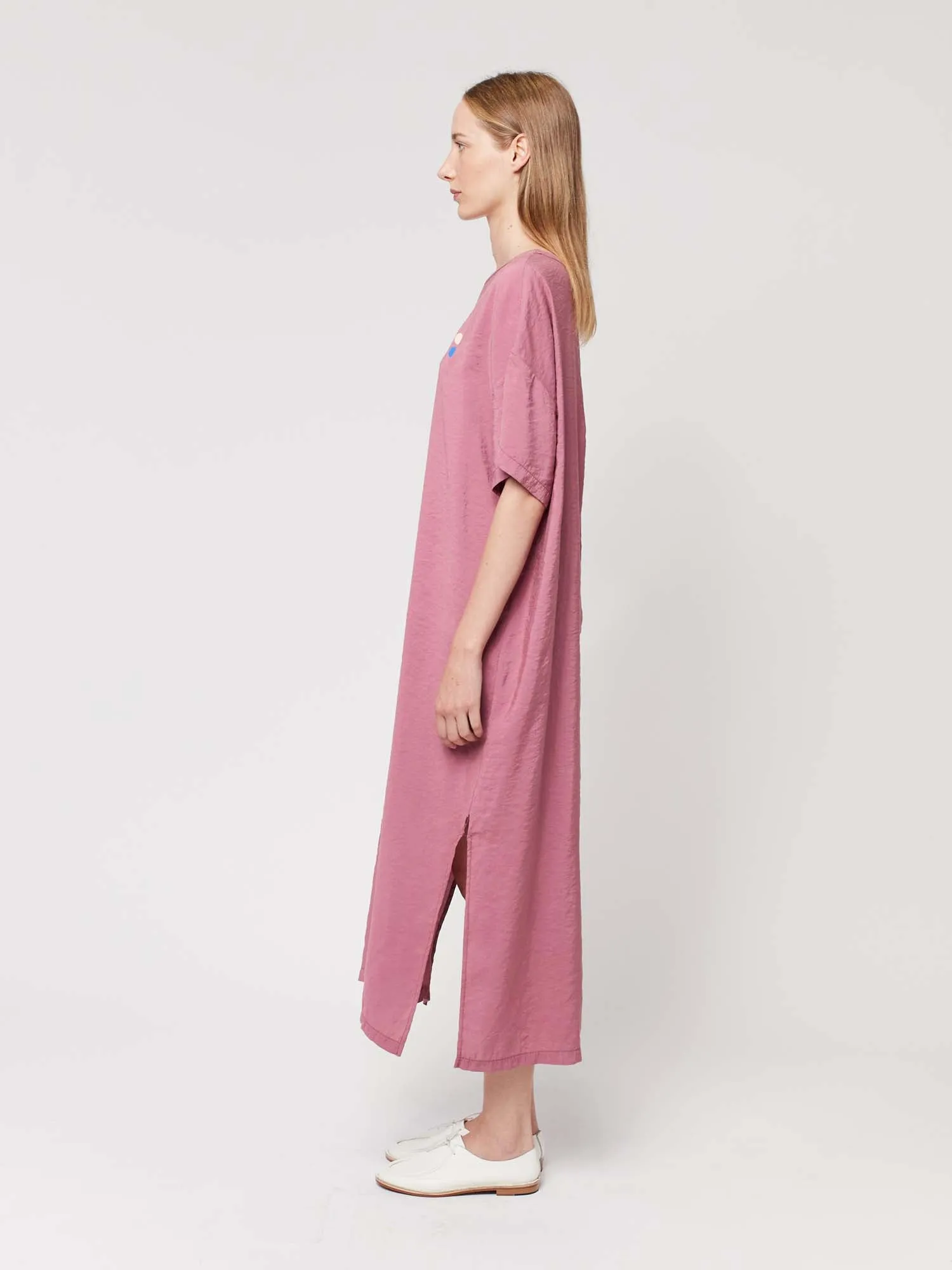 Modal Cotton T-shirt Long Dress