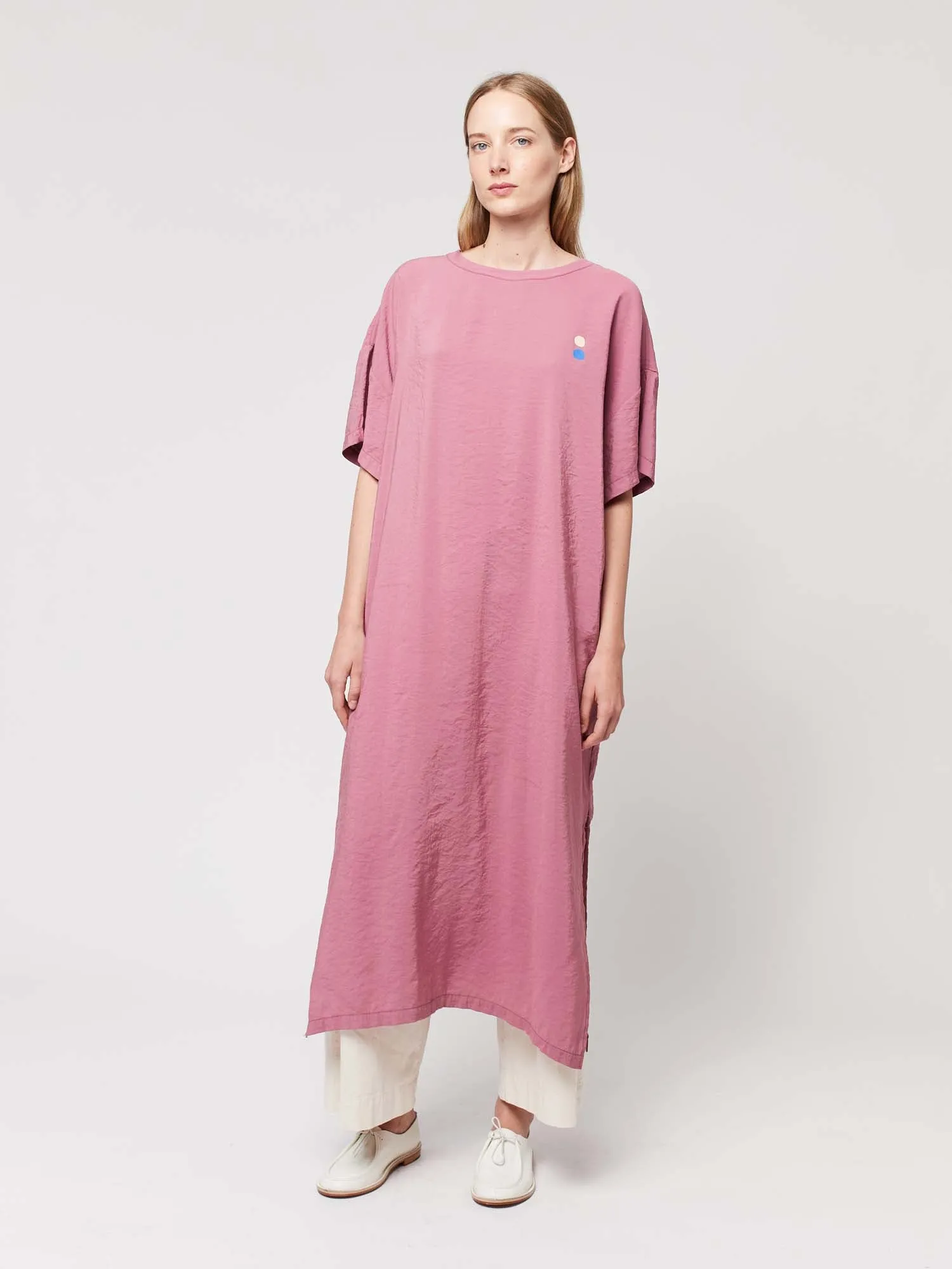 Modal Cotton T-shirt Long Dress