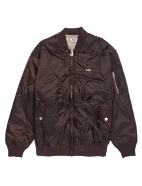 Obey Daybreak MA-1 Bomber Java Brown