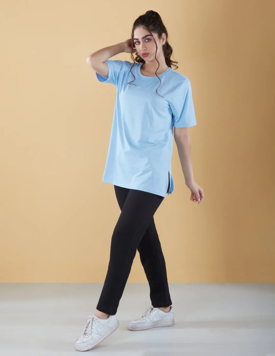 Oversized Long Tee For Women -Athleisure Wear