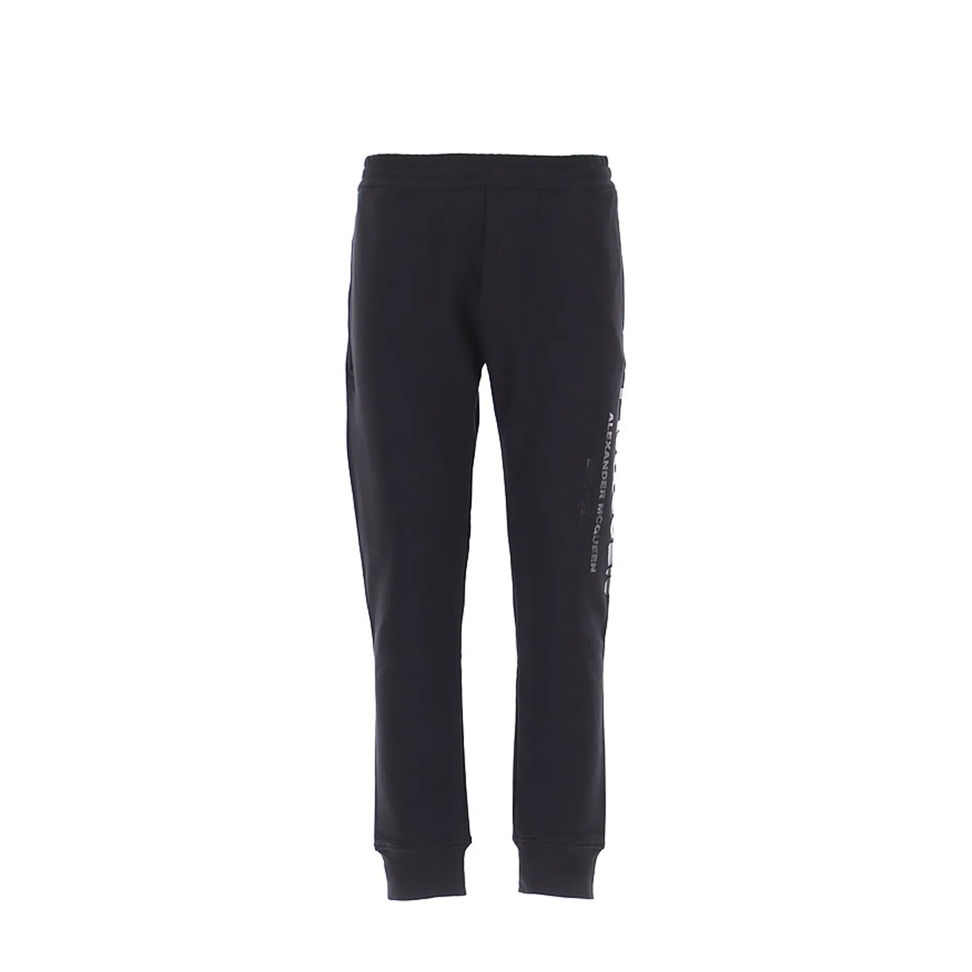 Pantaloni in cotone con logo Alexander Mcqueen