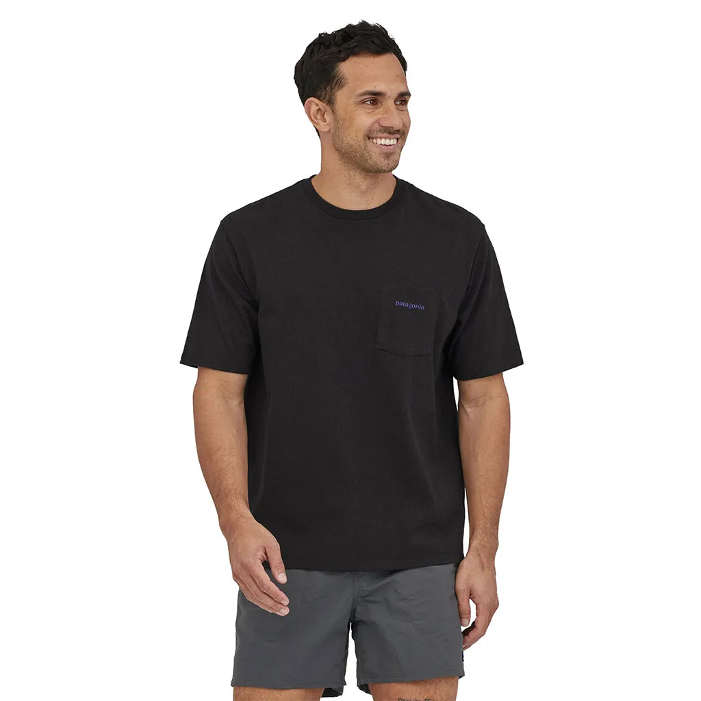 Patagonia Men's Boardshort Logo Pocket Responsibili-Tee