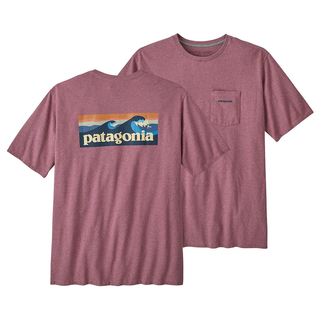 Patagonia Men's Boardshort Logo Pocket Responsibili-Tee