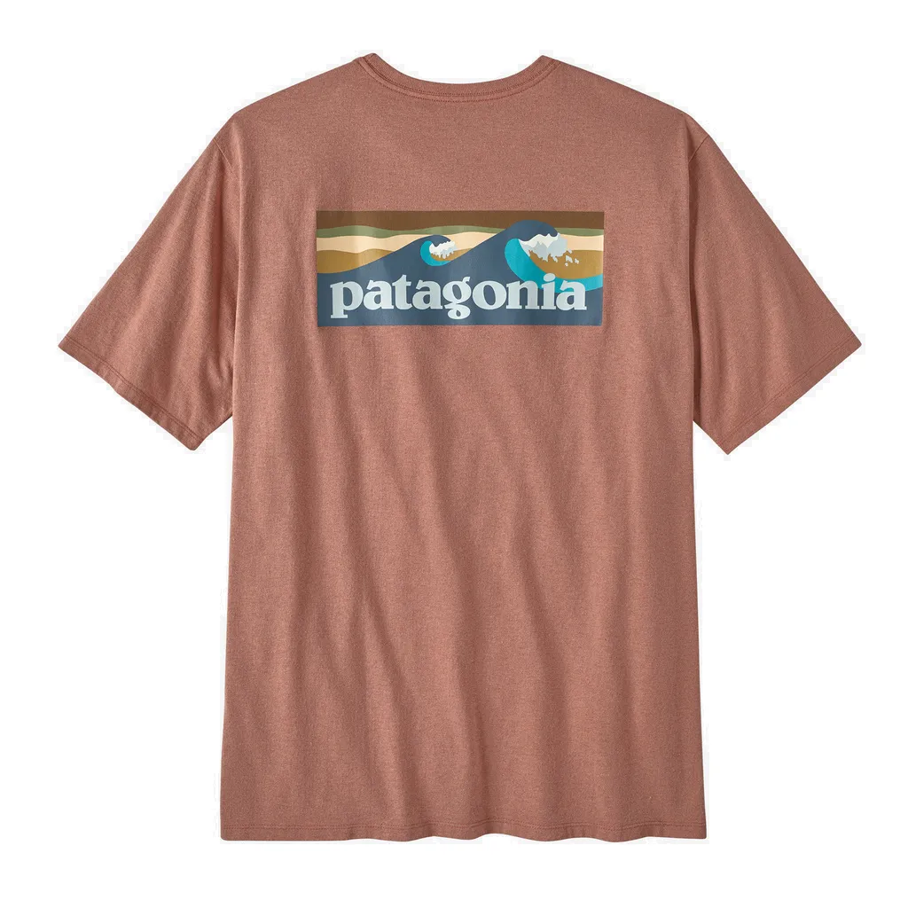 Patagonia Men's Boardshort Logo Pocket Responsibili-Tee