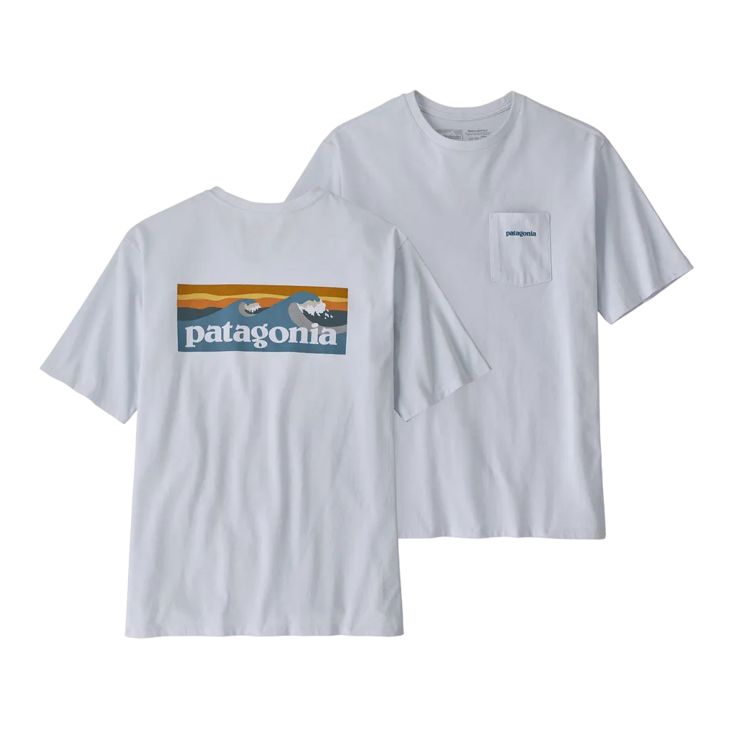 Patagonia Men's Boardshort Logo Pocket Responsibili-Tee