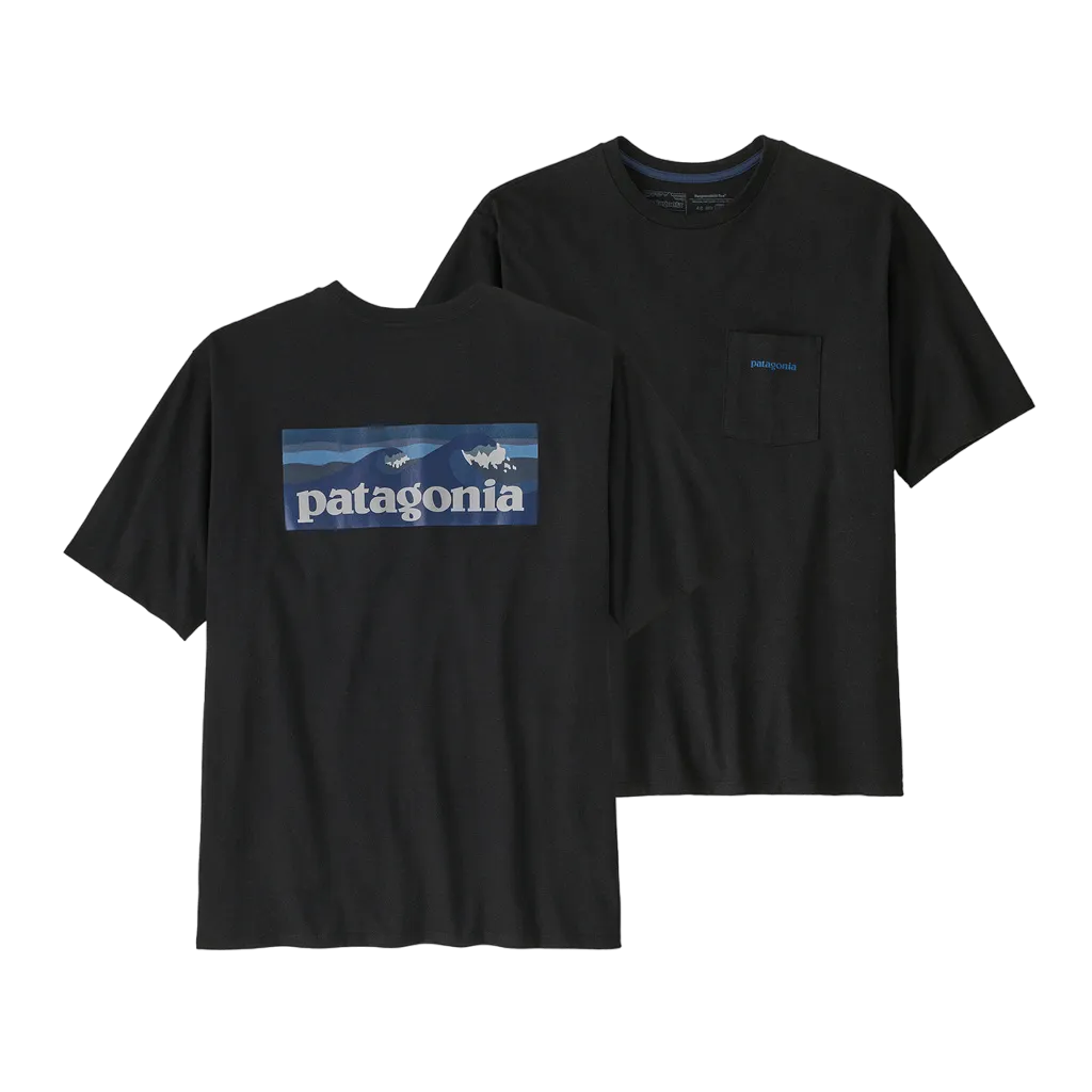 Patagonia Men's Boardshort Logo Pocket Responsibili-Tee