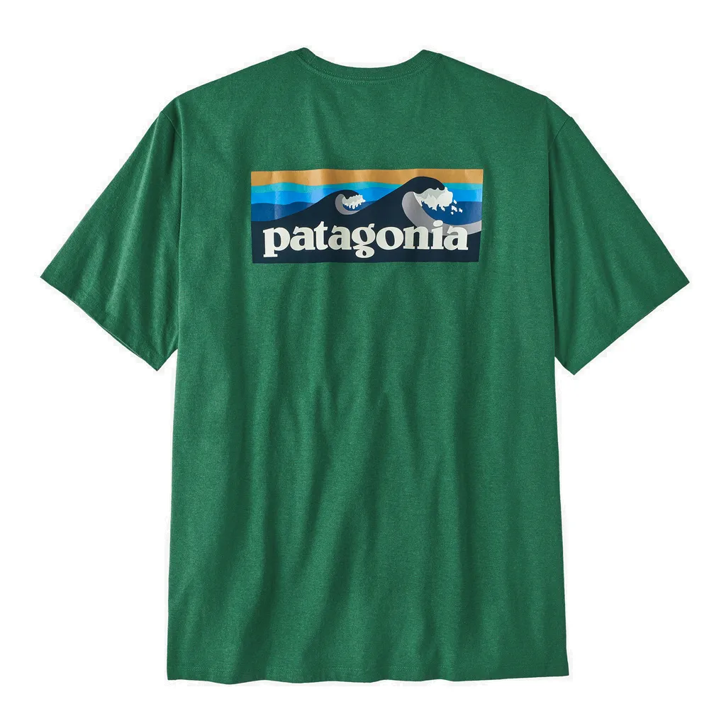 Patagonia Men's Boardshort Logo Pocket Responsibili-Tee