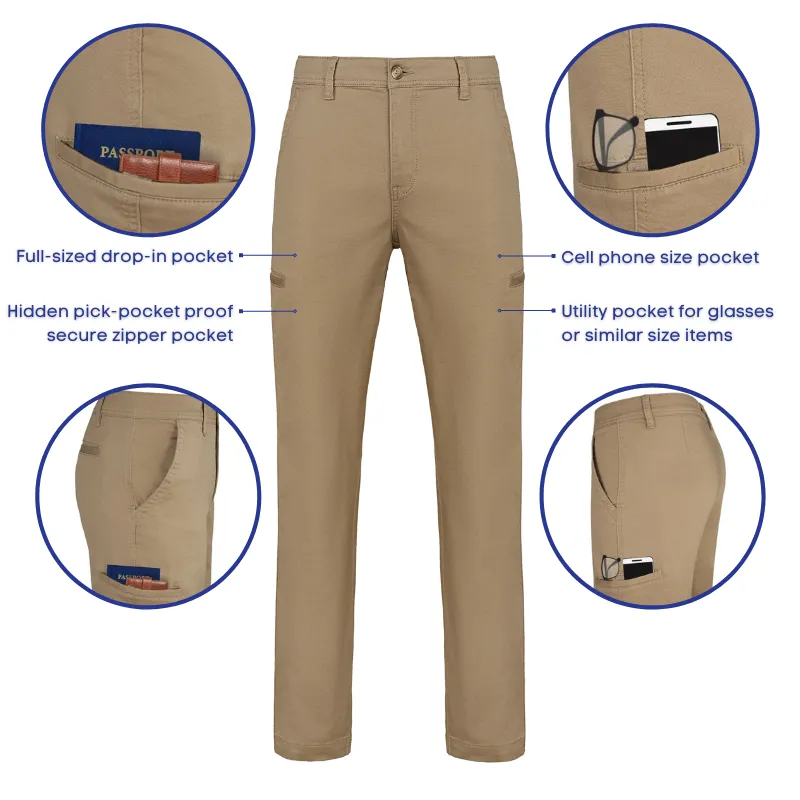 Perfect Pocket Pants - Men's 7 Pocket Casual Pants