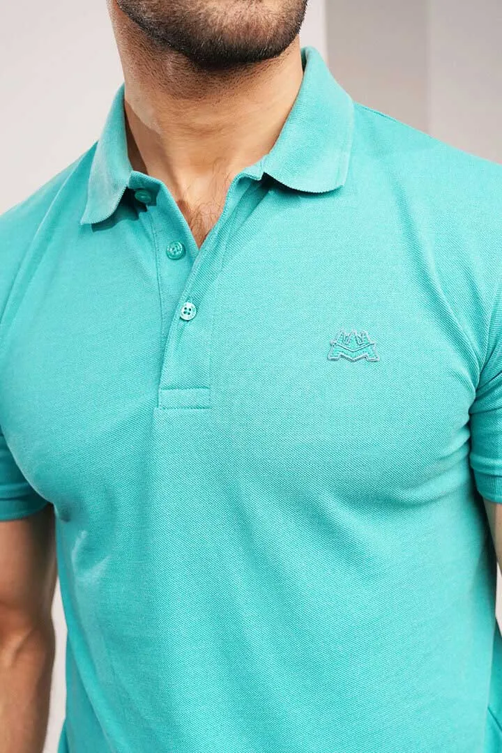 Polo Shirt - Turquoise