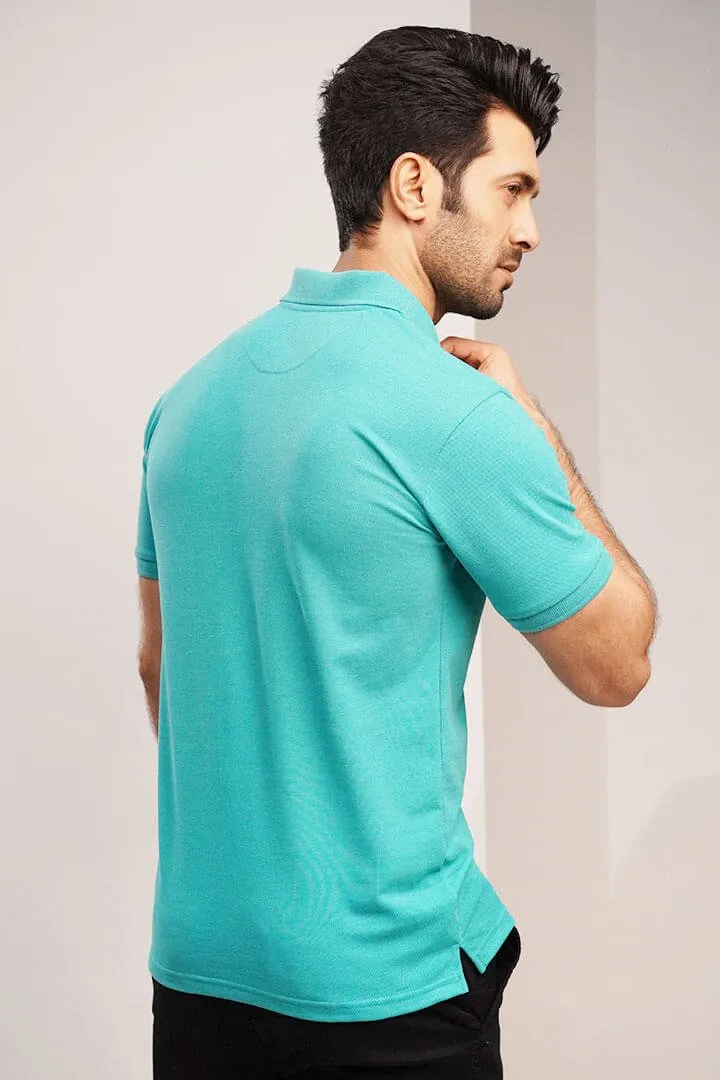 Polo Shirt - Turquoise