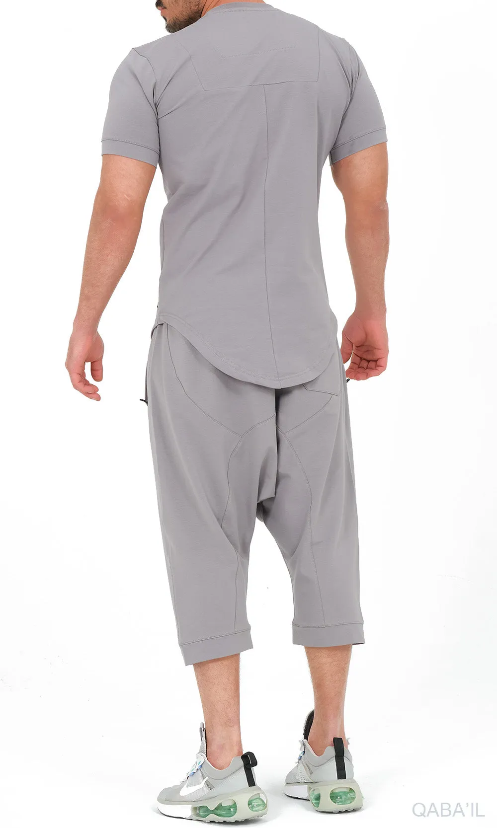 QL Relaxed Fit Nautik Set in Light Grey