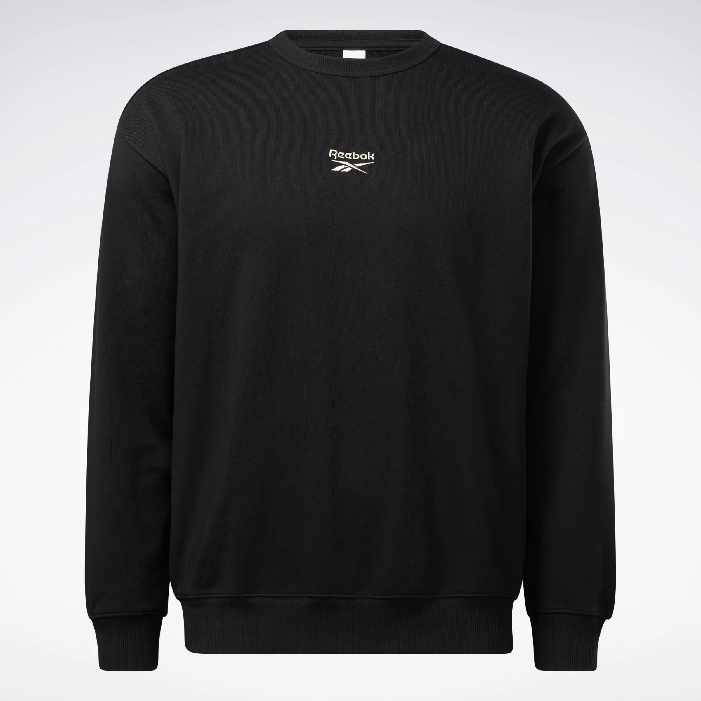 Reebok Apparel Men Classics Small Vector Crew Sweatshirt Black