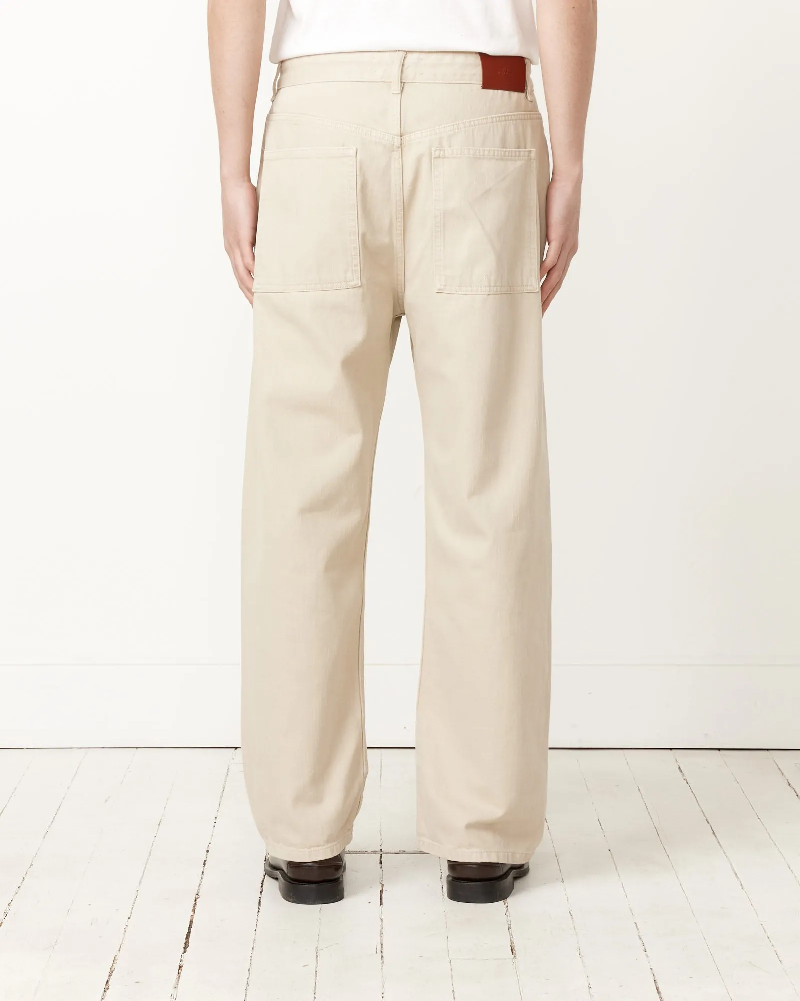 Reed Denim Pant in Dove