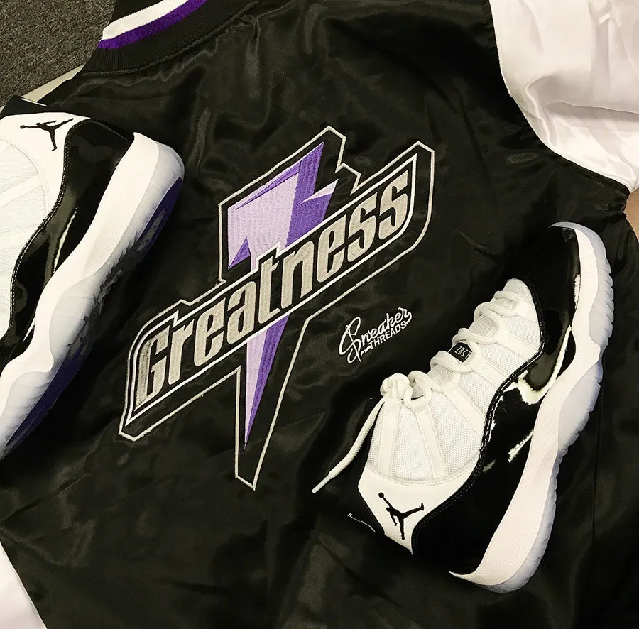 Retro 11 Concord Greatness Bomber Jacket