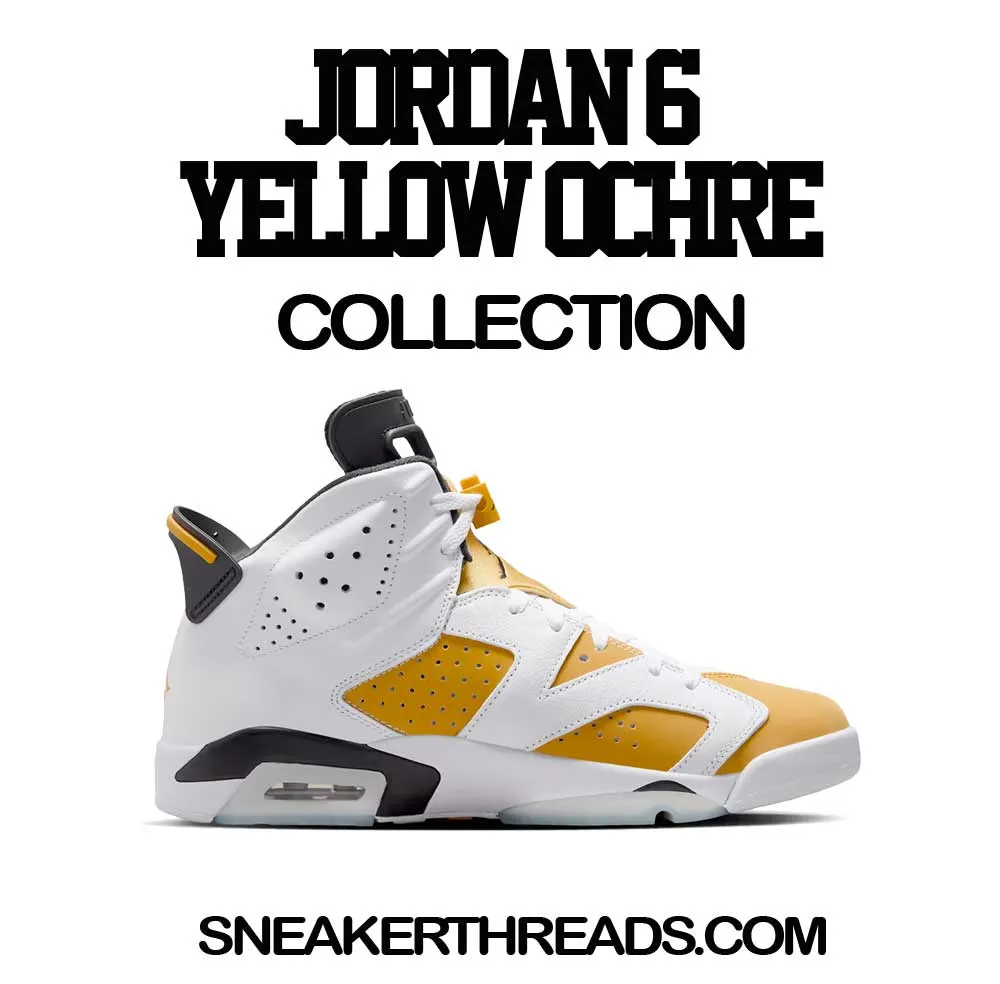 Retro 6 Yellow Ochre Satin Jacket - Fly Kicks - Black