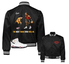 Retro 7 Cardinal The Best Satin Jacket