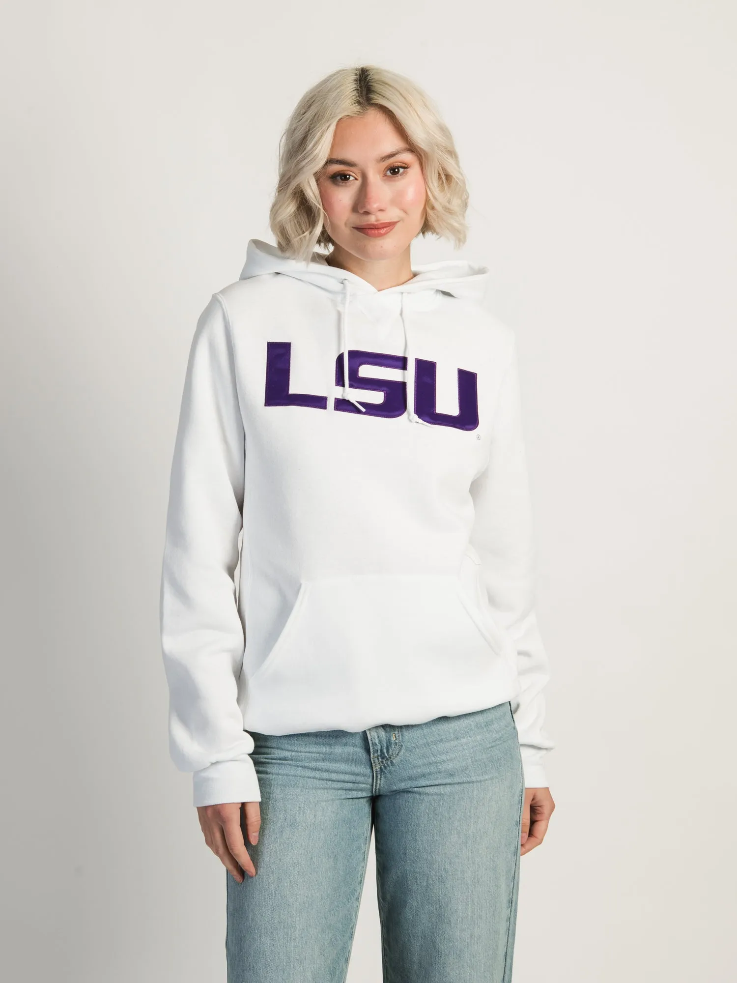 RUSSELL LSU PULLOVER HOODIE