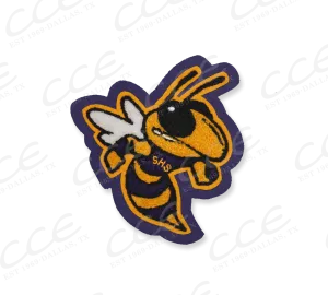 Sabinal HS Yellow Jackets Sleeve Mascot