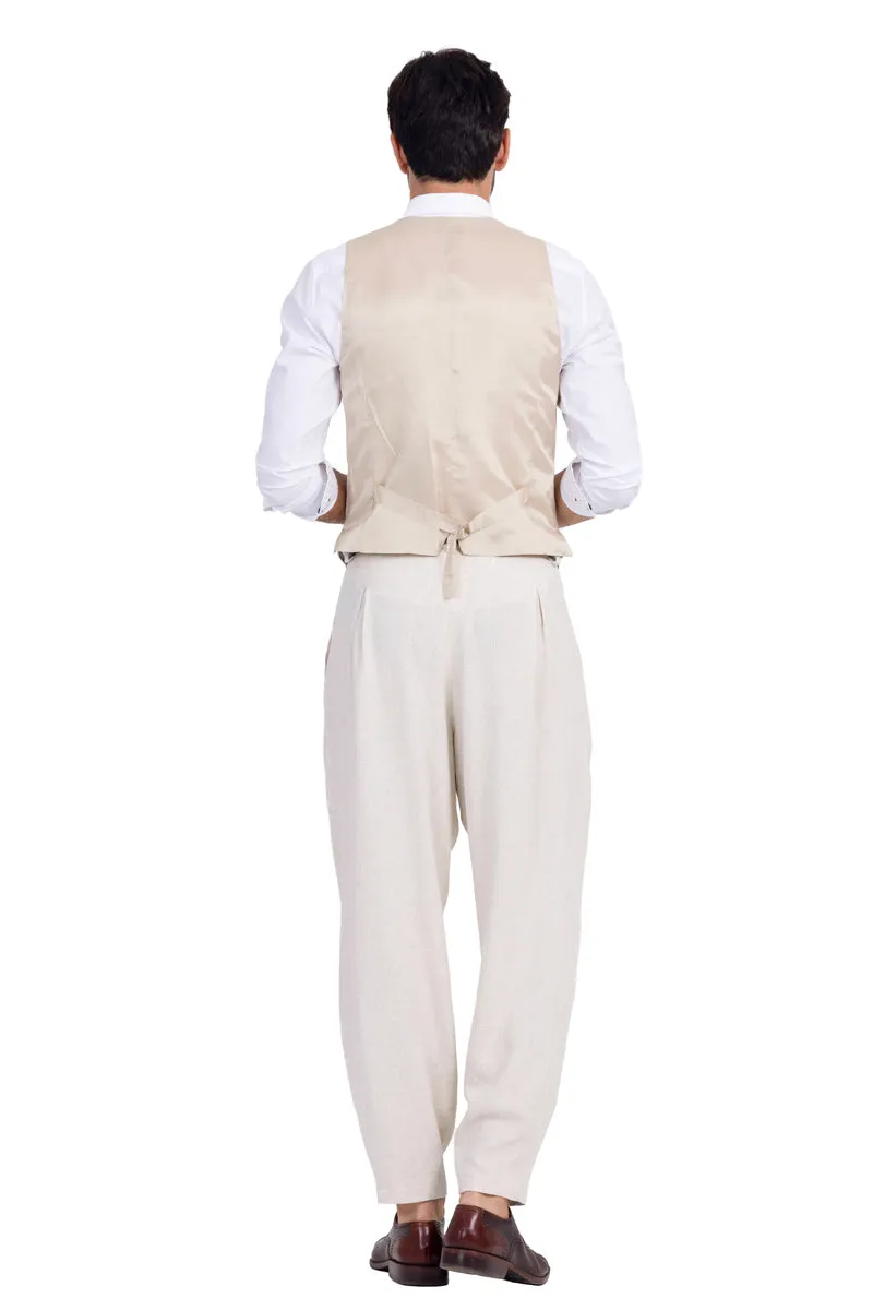 Sand Beige Men's Tango Vest