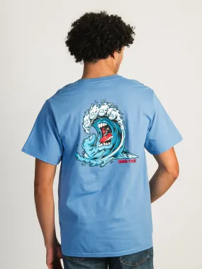 SANTA CRUZ SCREAMING WAVE HEAVYWEIGHT T-SHIRT