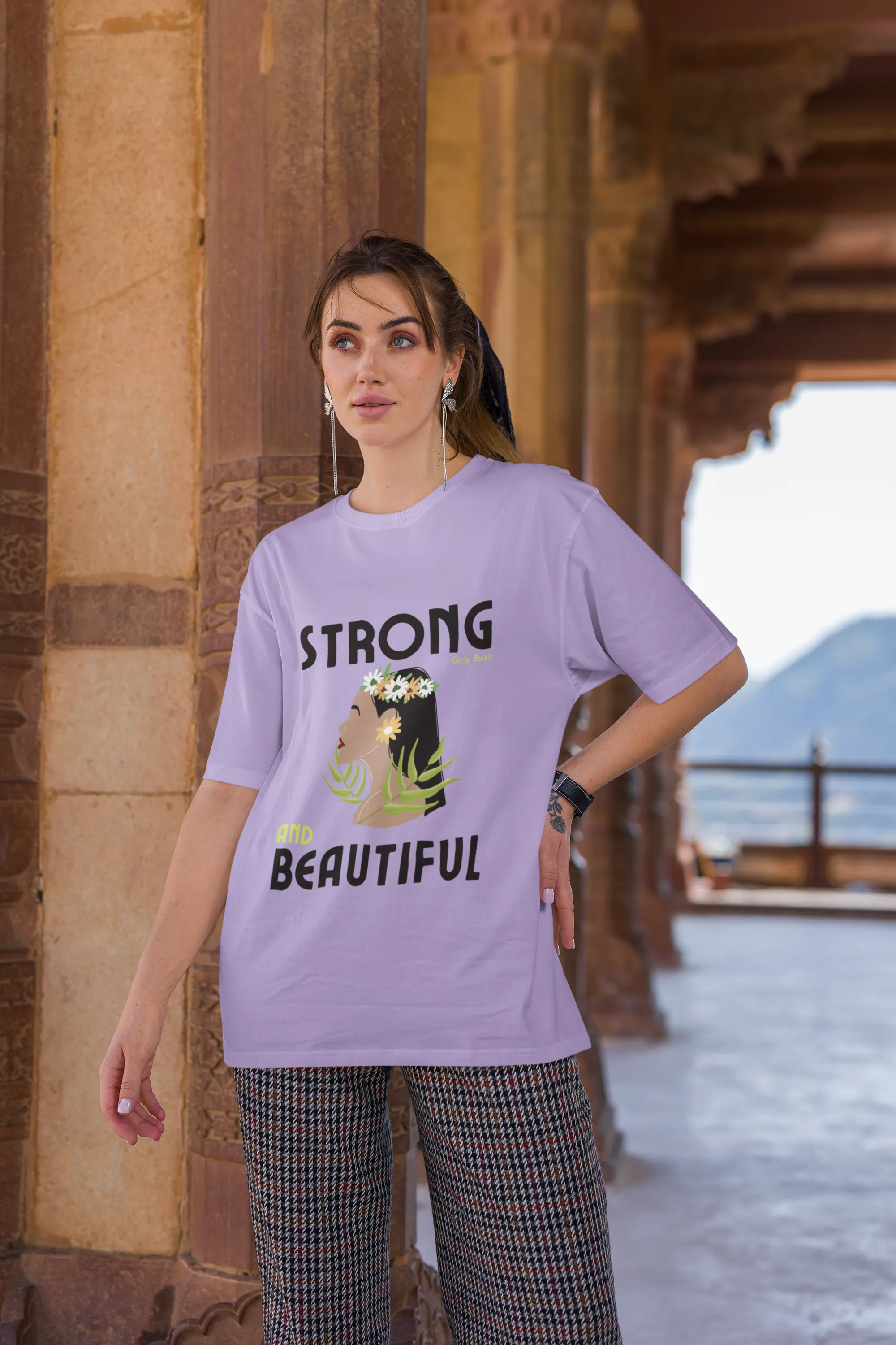 Strong And Beautiful Oversized T-shirt