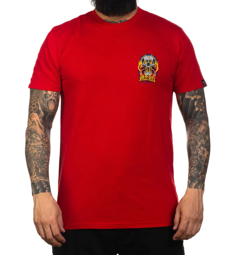 SULLEN Men's Raise Hell Premium Short Sleeve T Shirt