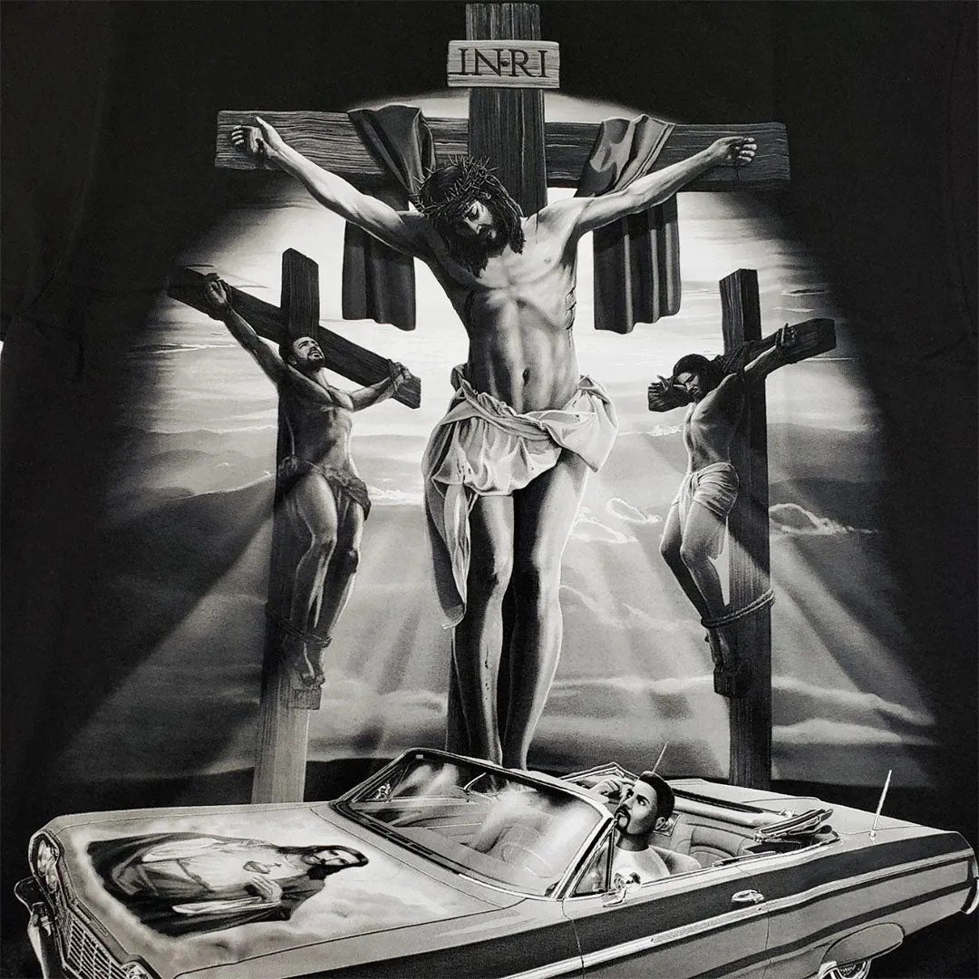 Stylish DGA Calle de Cristo Graphic T-Shirt for Trendy Casual Wear