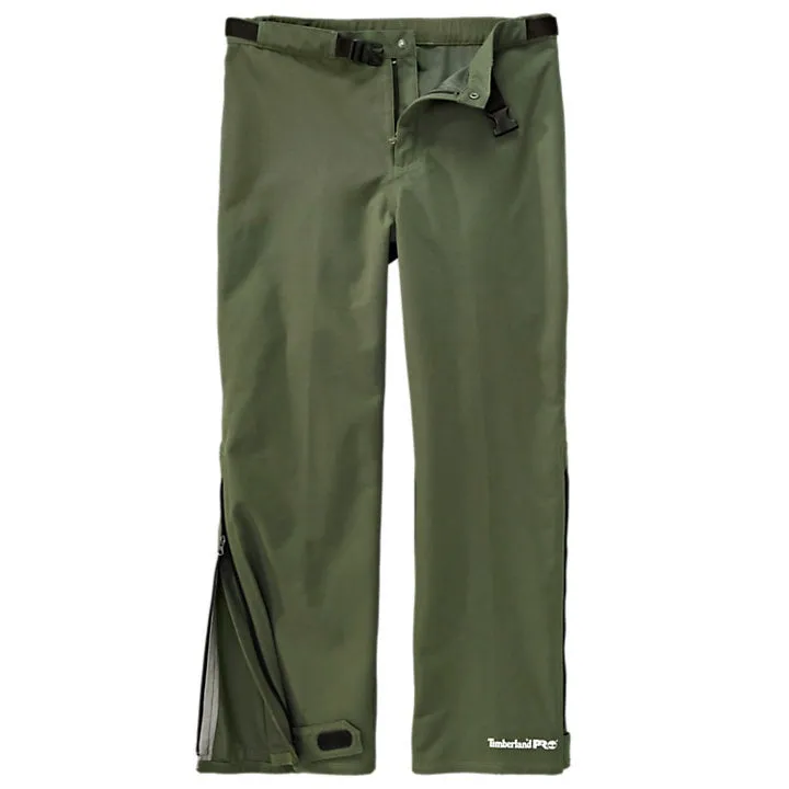 Enhanced Timberland PRO Dry Squall Waterproof Work Pants - Durable Green Design for All-Weather Protection