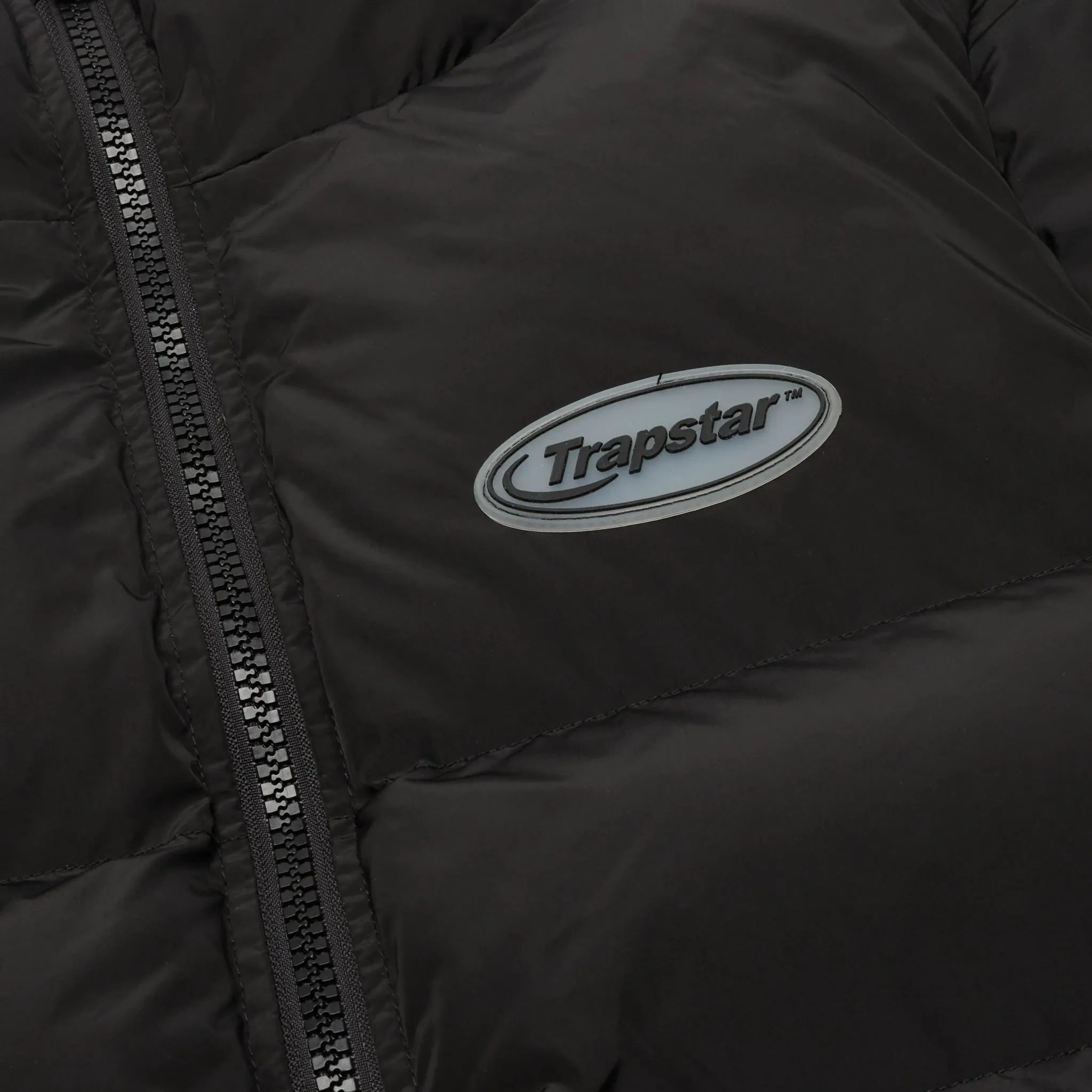 Trapstar Hyperdrive Black White Puffer Jacket