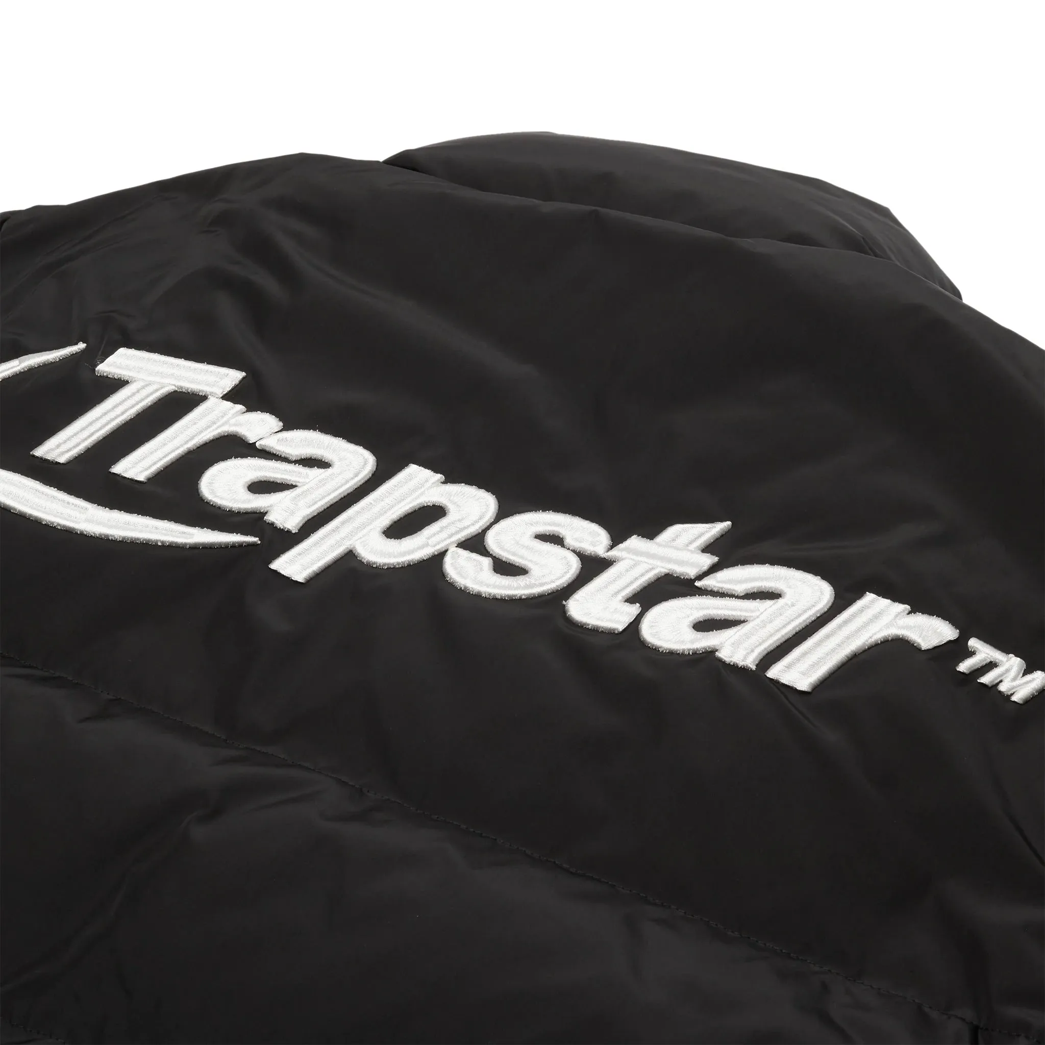 Trapstar Hyperdrive Black White Puffer Jacket