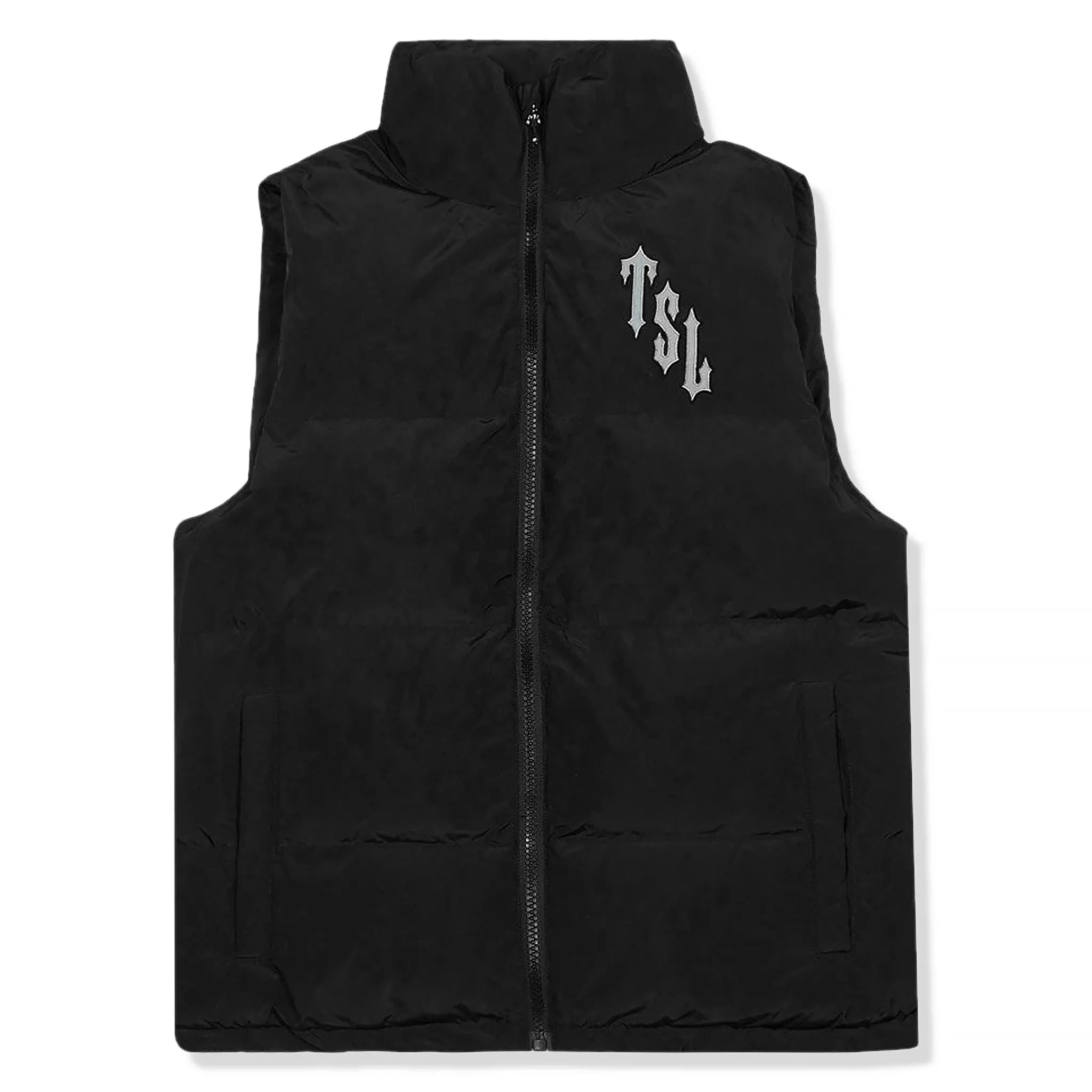 Trapstar Shooters Black Reflective Gilet