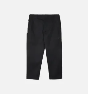 Woven Cropped Sneaker Pant Mens Pant - Black