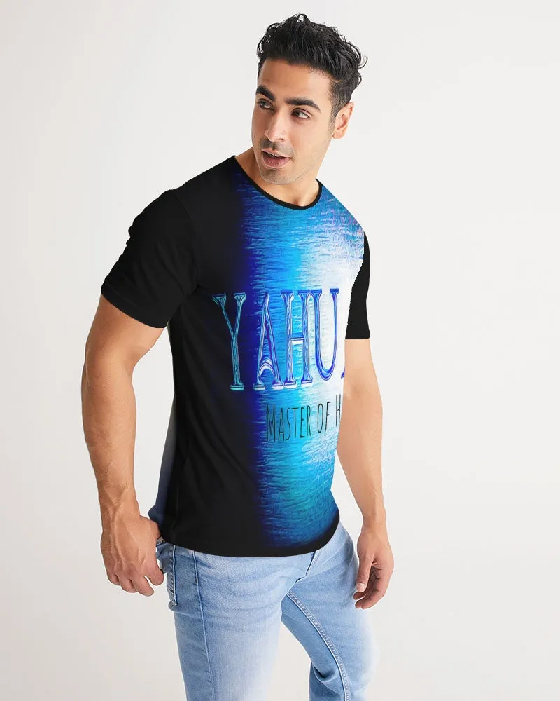 Yahuah-Master of Hosts 01-01 Men's Designer Crewneck T-shirt