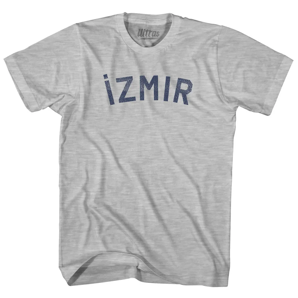 ?zmir Text Womens Cotton Junior Cut T-Shirt